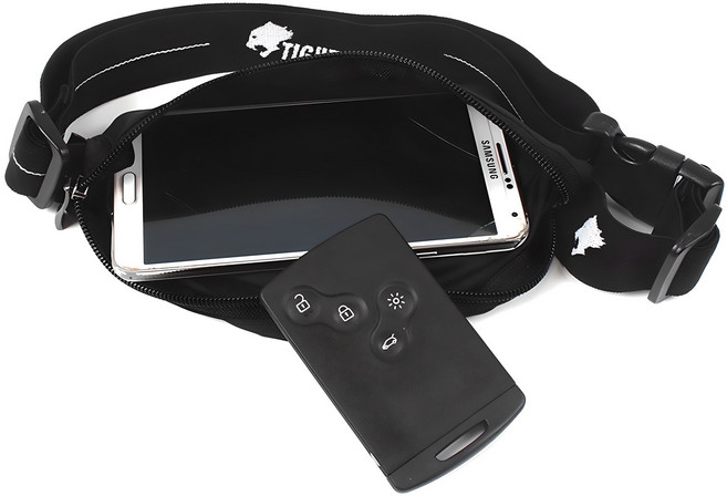 타이트엔드 러닝벨트, 블랙, 2개