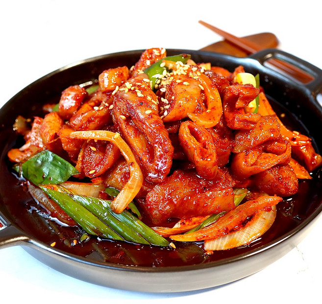 모아루 직화 불막창 막창밀키트 양념막창 대구막창 혼술안주 야식 캠핑음식, 10개, 200g