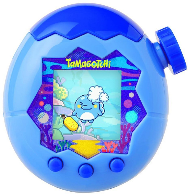 (한국어 지원) 반다이 다마고치 파라다이스 블루 워터, 1개