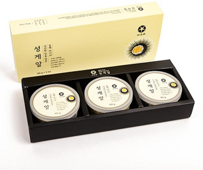 씨트리 성게알통조림 선물세트(90gx3), 단품, 단품