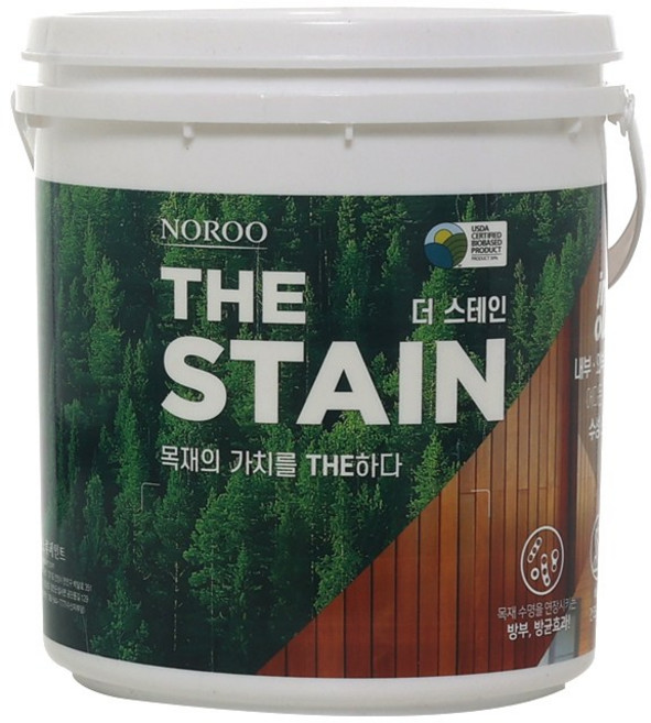 노루페인트 더 스테인, 투명, 3.5L, 1개