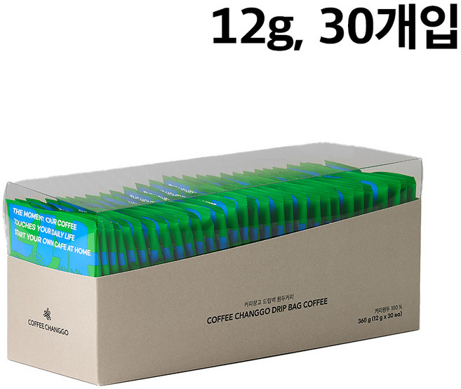 12g 대용량 드립백 30개입 디카페인 콜롬비아 커피창고 간편커피 1세트, 1개