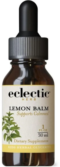 Eclectic Herb - Lemon Balm for Kids | Pure Liquid Herbal Drops for Calm & Relaxation | Nervous Sys, 1개, 30ml - 쿠팡