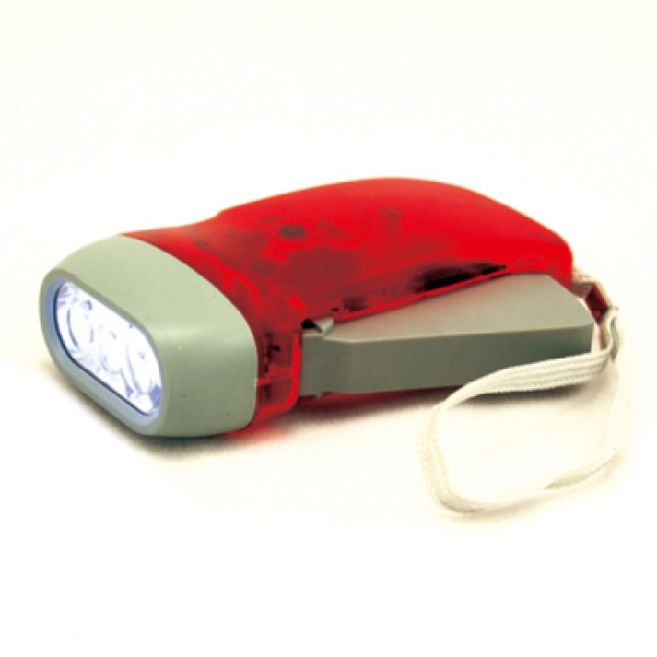 자가발전손전등, 1개