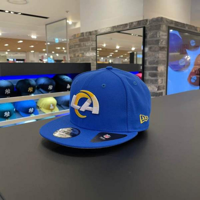 정품 뉴에라 950 NFL 팀 베이직 로스엔젤레스 램즈 스냅백 블루 / 12494503