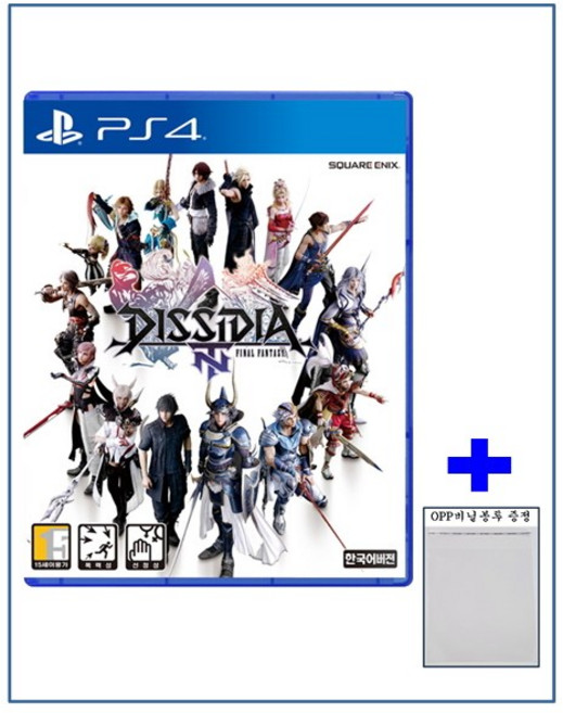 [미개봉 우체국택배/OPP비닐봉투 증정] 플스4 디시디아 파이널판타지 NT / PS4 DISSIDIA FINAL FANTASY NT [국내발매 한글판] 플레이스테이션4 새상품