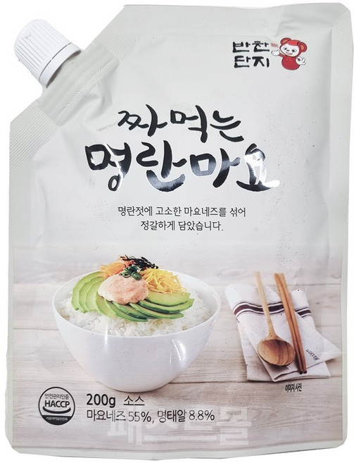 반찬단지 짜먹는 명란마요, 200g, 1개