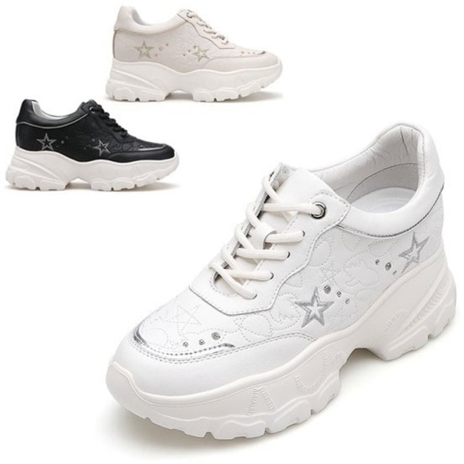 [백화점출고] 미소페 여성 스니커즈 012410003 7cm 3color