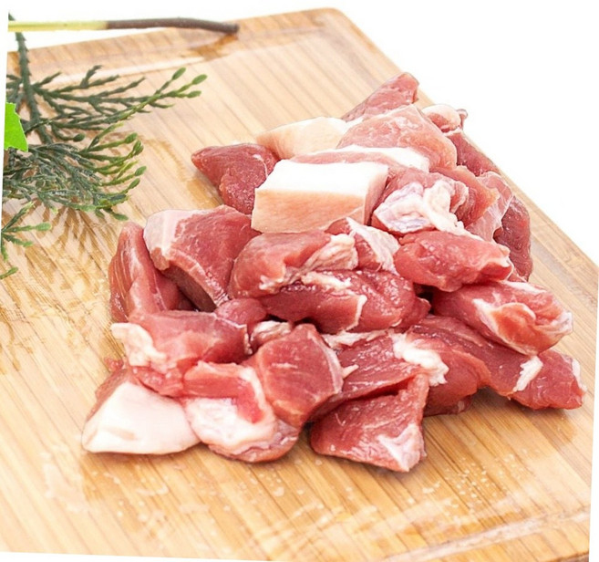 한돈 돼지고기 앞다리살 찌개용 세절 300g