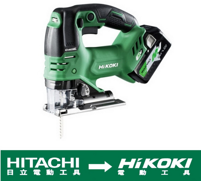 HIKOKI CJ36DA 雙電2.5AH MV(36V) 無刷線鋸機 - 台北益昌公司貨, 1個, 單機（可超取）