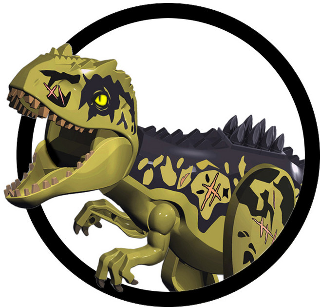 빅사이즈 공룡 기가노토사우르스 3종 호환블록 브릭미니피규어 수집/장식/전시용 키덜트아이템, 1개, GIGA01. BIG 기가노토사우르스(프로토타입)