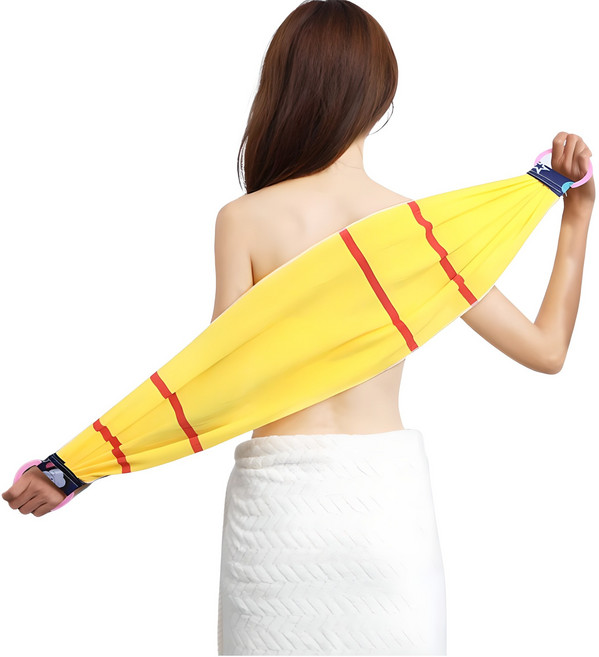 특대형 와이드 때타올, 옐로우, 1개입, 1개