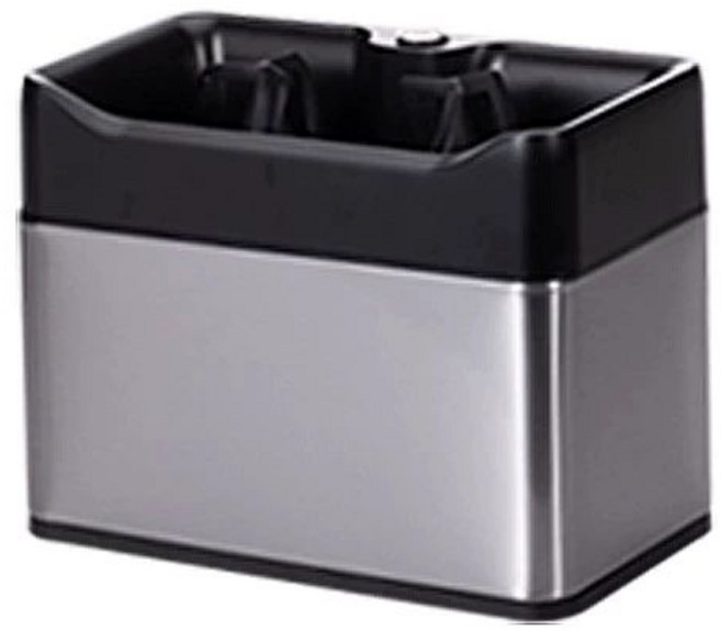 자동 포터필터 청소기 원두커피 클리너 넉박스 카페 솔 포터필터자동클리너 세척기 커피찌꺼기, 실버(58mm 파우더볼), 58mm 실버, 1개