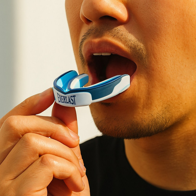 에버라스트 젤 마우스피스 격투기 입 보호용 복싱 에버젤2, 블랙, 1개