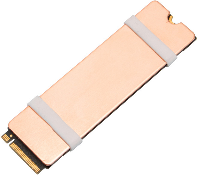 컴튜 X-Slim M.2 NVMe SSD 슬림 구리 방열판 노트북방열판, 1개