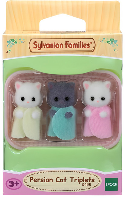 실바니안패밀리 페르시안 고양이 세쌍둥이 피규어, 1개