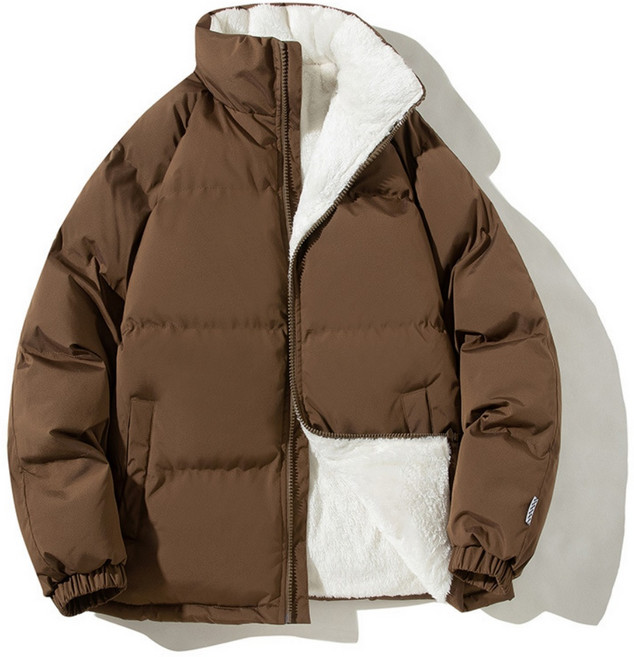 THE G&G겨울 경량 자켓 패딩 기모 집업 빅사이즈RM2