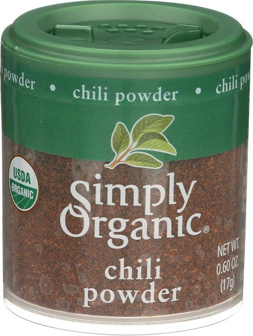 Simply Organic 미니 칠리 파우더 1.7kg(0.60온스), 1.7kg, 1개