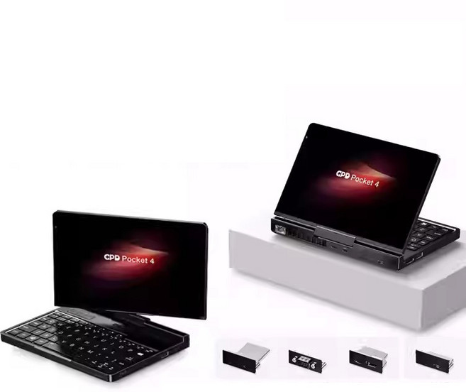 [CTK] GPD 포켓4 Pocket4 휴대용 초소형 노트북 윈도우지원 미니PC 랩탑 8840U/365/HX370, AMD AI 9 HX370 32G, 2TB, Wi-Fi