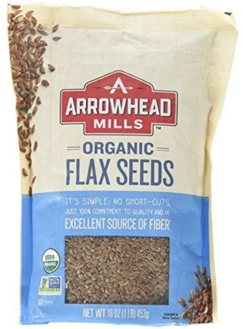 애로우헤드 밀스 유기농 아마씨 - 16 온스 Arrowhead Mills Organic Flax Seeds - 16 oz, 1개, 453g - 쿠팡