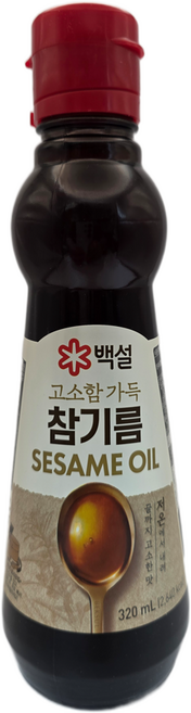 백설 진한참기름, 320ml, 2개