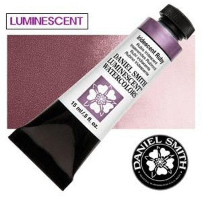 다니엘스미스 Extra Fine 루미넌스 수채화 물감 15ml 낱색 / 옵션선택, 036 Duochrome Adobe