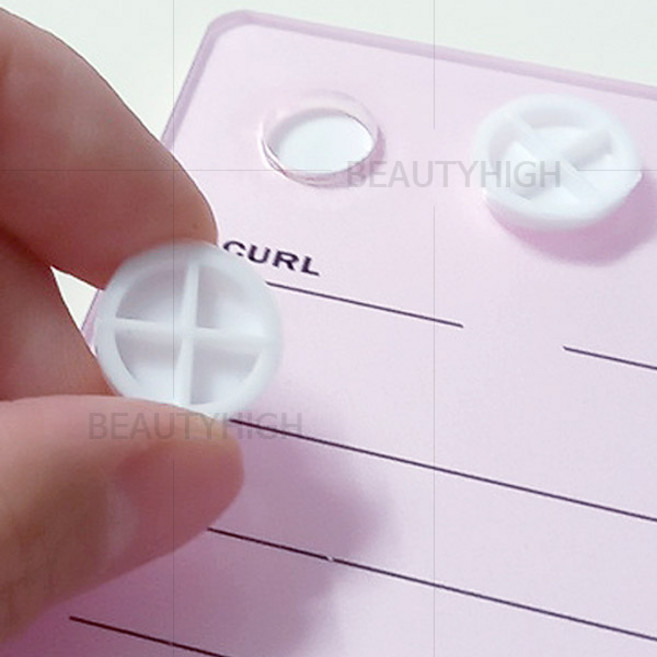 속눈썹 리필용 글루컵(100개입) 속눈썹연장셋팅판 교체용, 1개