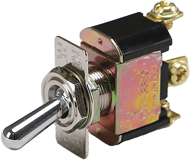 매입형 토글스위치 3단 ON-OFF-ON DJT 3310C 볼트식 125V 10A 250V 5A, 1개