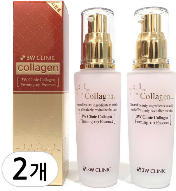 3W클리닉 콜라겐 퍼밍 업 에센스 (1+1), 2개, 50ml