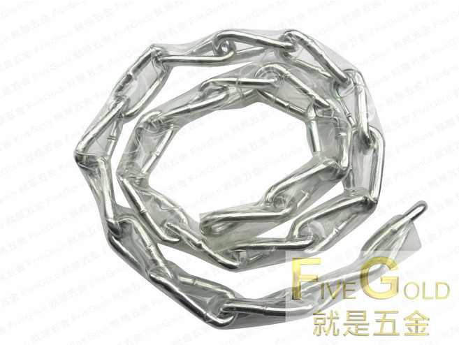 #就是五金 鋼鍊 2分 * 3尺 鍍亞 防護器具, 1個