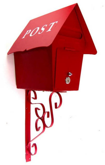하우스벽걸이 우체통 우편함, 1개