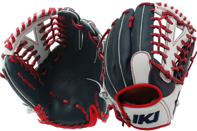 인코자바 유소년 글러브 JR O(NV/WT)26 올라운드/외야수 12인치, 우투(오른손잡이용)