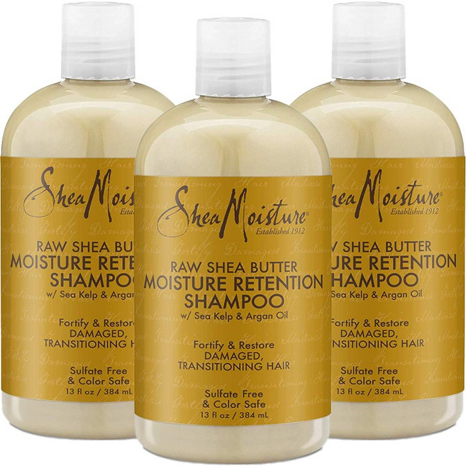 시어모이스처 생 시어 버터 모이스처 리텐션 샴푸, 384ml, 3개