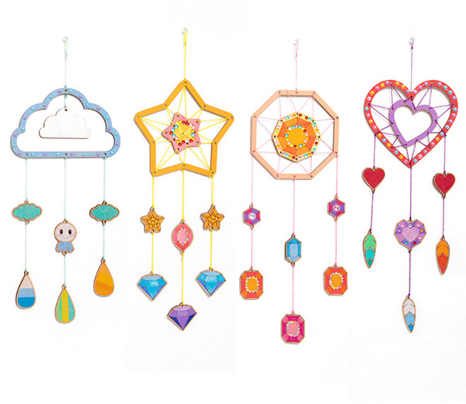 민화샵 스트링아트 드림캐쳐만들기, 하트