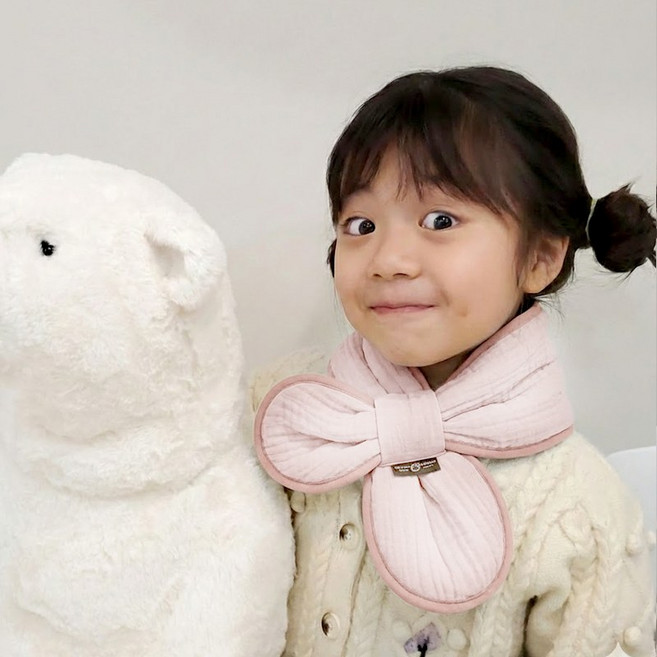 유아 부드러운 거즈 네키 목도리 아기 쁘띠 머플러