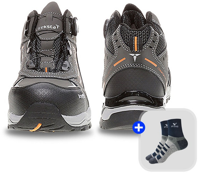 트렉스타 세이프티 안전화 TL-KOBRA600D 몬스터 6인치 다이얼 + V존양말