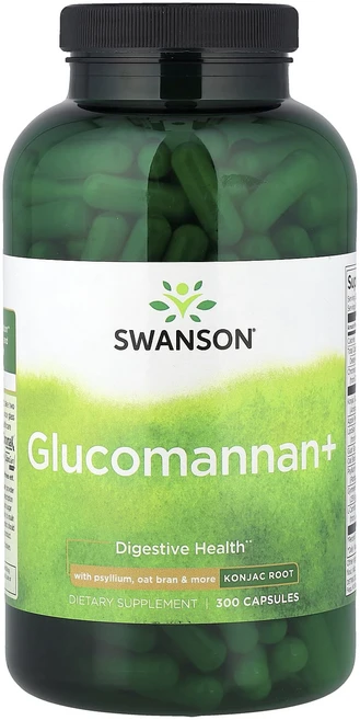 건강챙기세요 Swanson 글루코만난+ 캡슐 300정 백살까지오래오래, Swanson 글루코만난 캡슐 300정, 1개 - 쿠팡