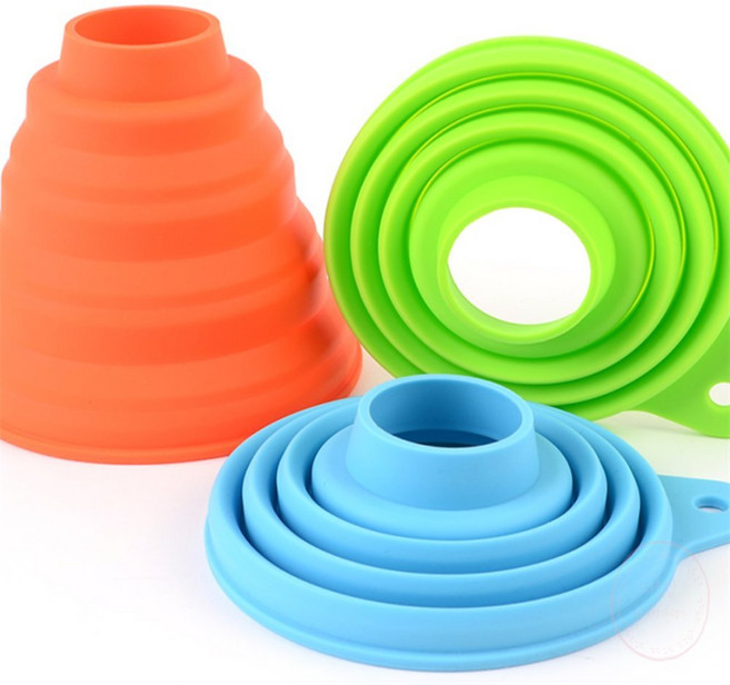 [다믿샵] 접이식 깔때기 대형 자바라형깔대기, 그린