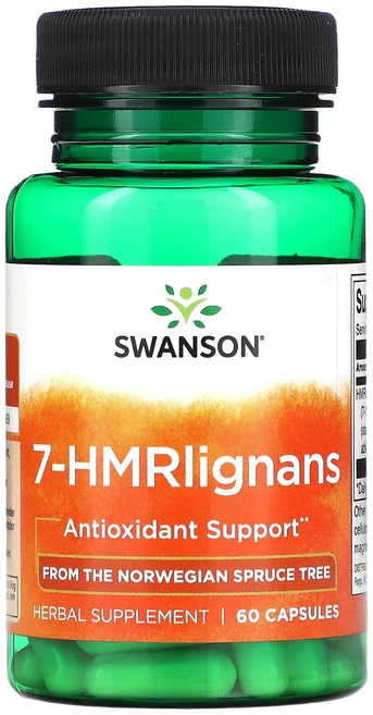 Swanson 7-HMR리그난 40mg 캡슐 60정, Swanson 7HMR리그난 40mg 캡슐 60정, 1개 - 쿠팡