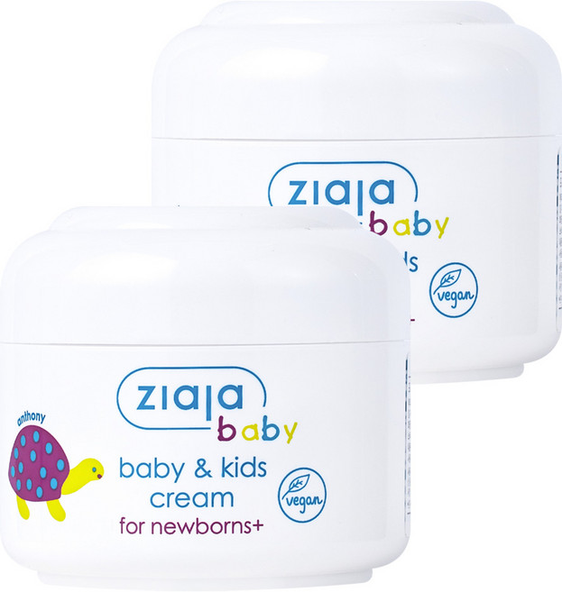 지아자 베이비&키즈 크림, 50ml, 2개