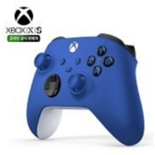 XBOX 블루투스 컨트롤러 4세대 쇼크블루 정품 새제품, Xbox 4세대 블루투스 컨트롤러 쇼크블루, 1개
