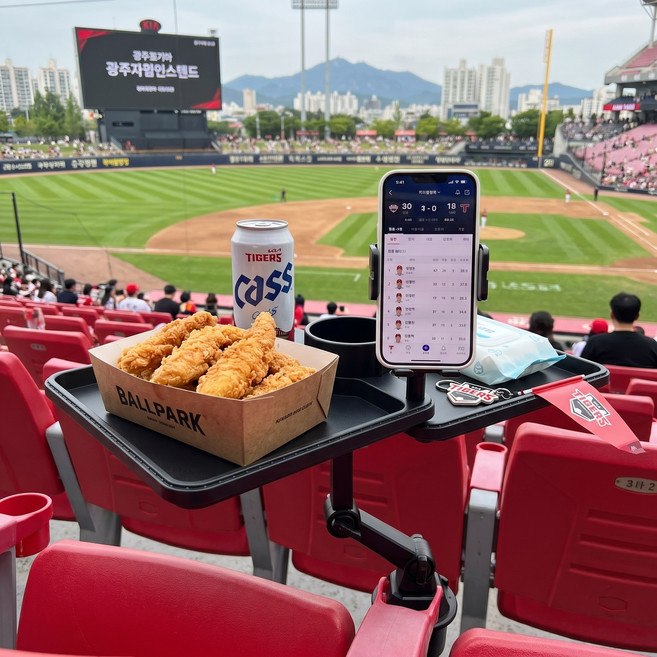 차량용 테이블 휴대용 야구장테이블, CP252A, 1개