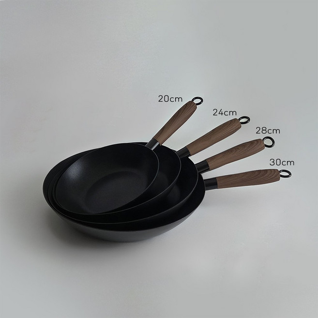 퀸센스 캐스트 IH 무쇠 프라이팬 시즈닝 관리 필요없는 무쇠팬, 1개, 20cm