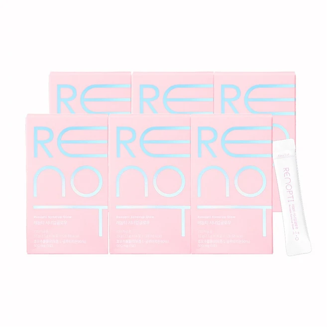 레놉티 시너업글로우 2주 (1box), 35g, 6개 - 쿠팡