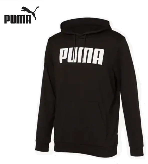 푸마 남성 에센셜 후드 트레이닝 빅 푸마 로고 맨투맨 티셔츠 긴팔 ESS Hoodie TR big PUMA Logo M 847228 01