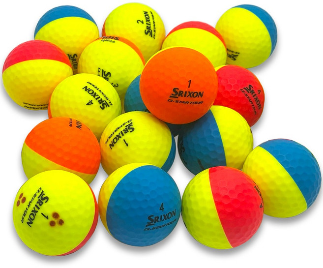 스릭슨 디바이드 Q스타 무광 올구성 반반볼 A+등급 로스트볼, 1개, 10개입