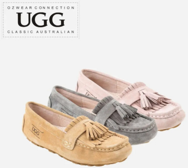 오즈웨어 어그 여성 릴리 테슬 모카신(방수) OB317