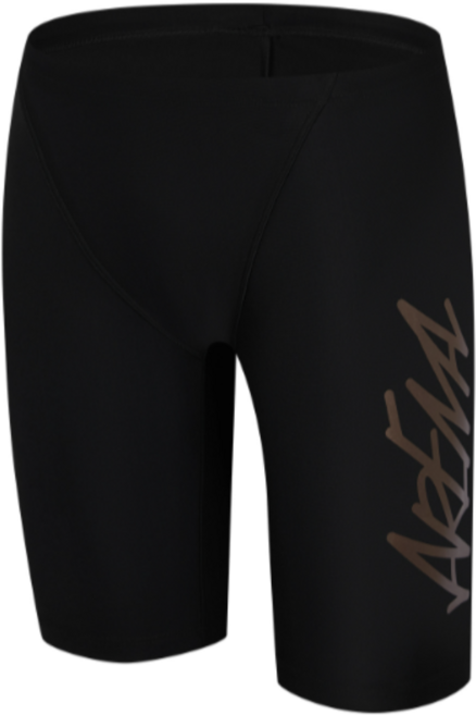 [국내매장판] 아레나 그래피티 4부 남성용 수영복 하의 블랙