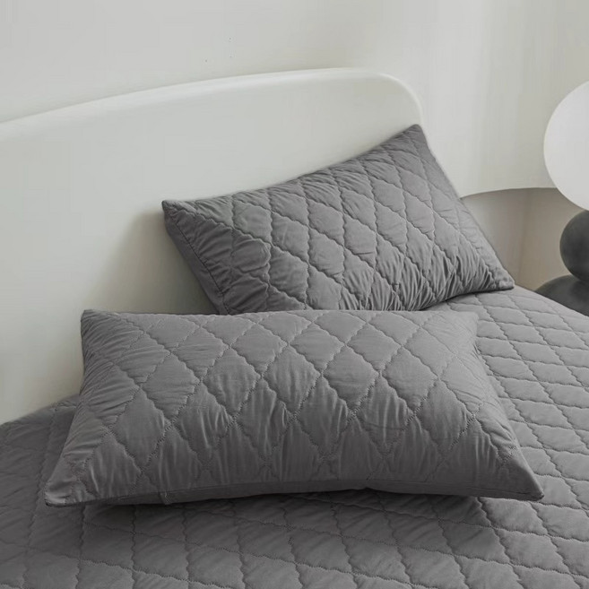 고밀도 항균 누빔 베개커버 2P