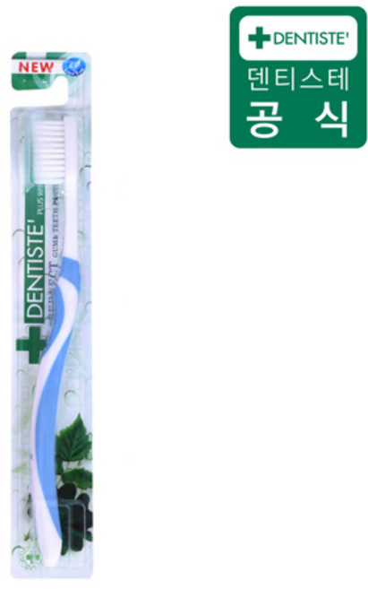 [공식몰] 덴티스테 이중미세모 칫솔, 1개입, 1개